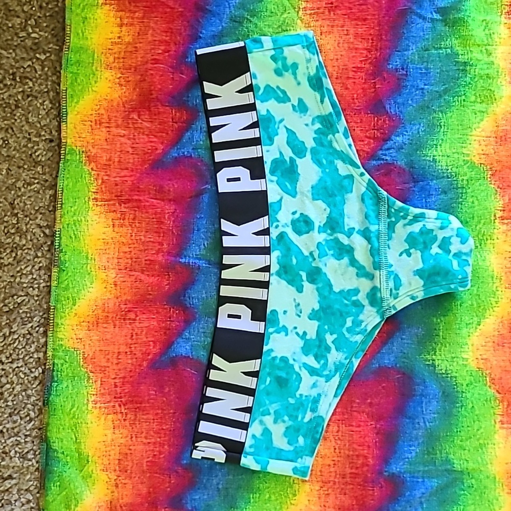 Pink tie Dye panties s/p NWOT